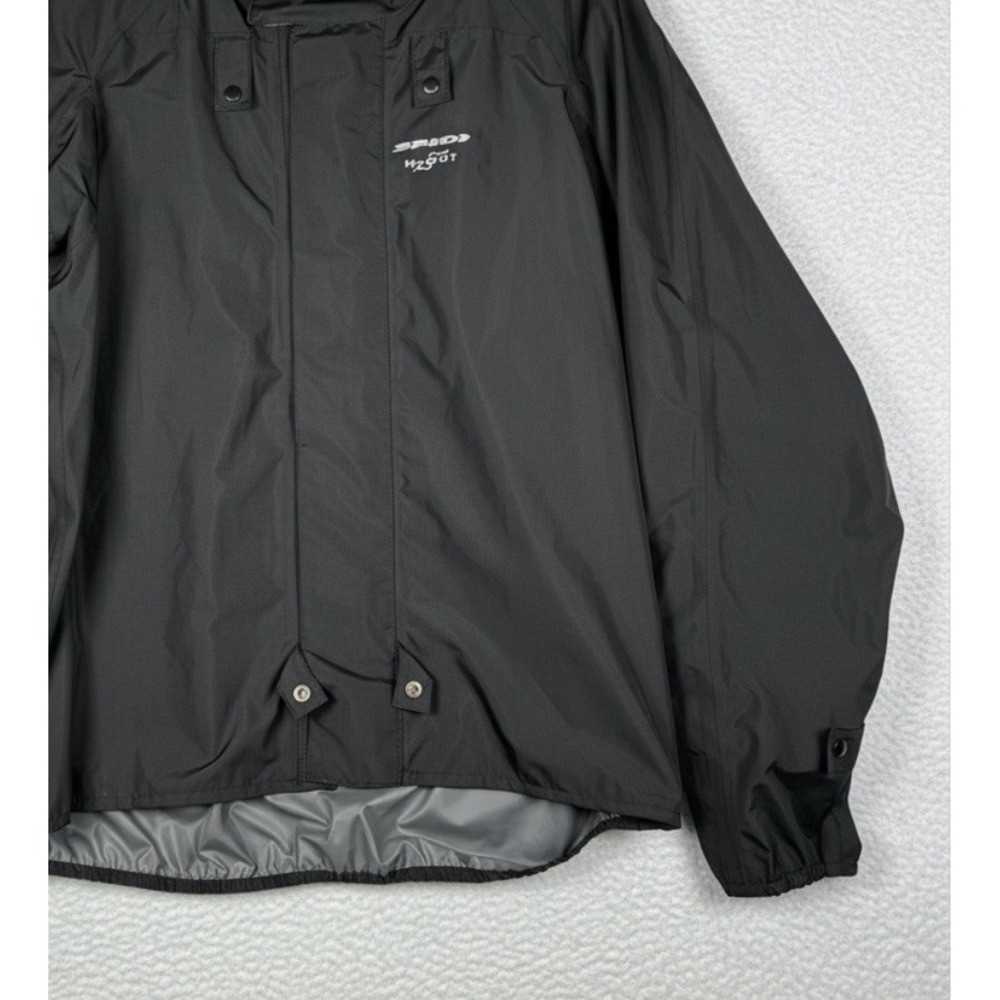 SPIDI H2OUT Waterproof Windbreaker Jacket Black Women's XL ? - Picture 2 of 16